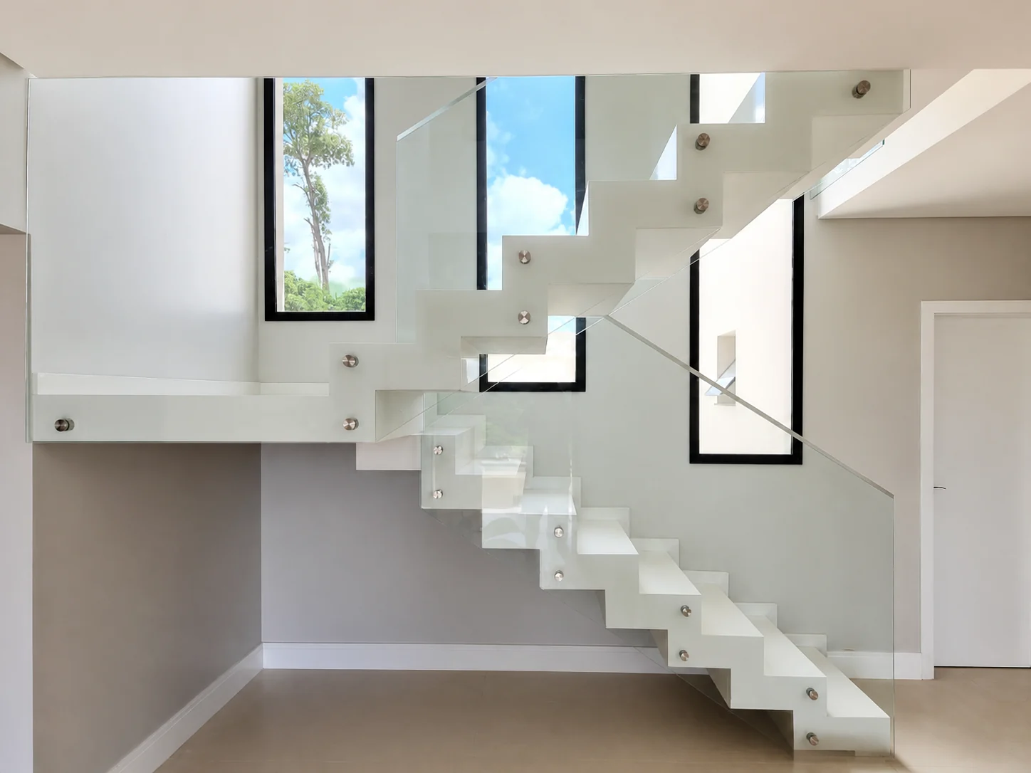 Projeto de escadas em pedras